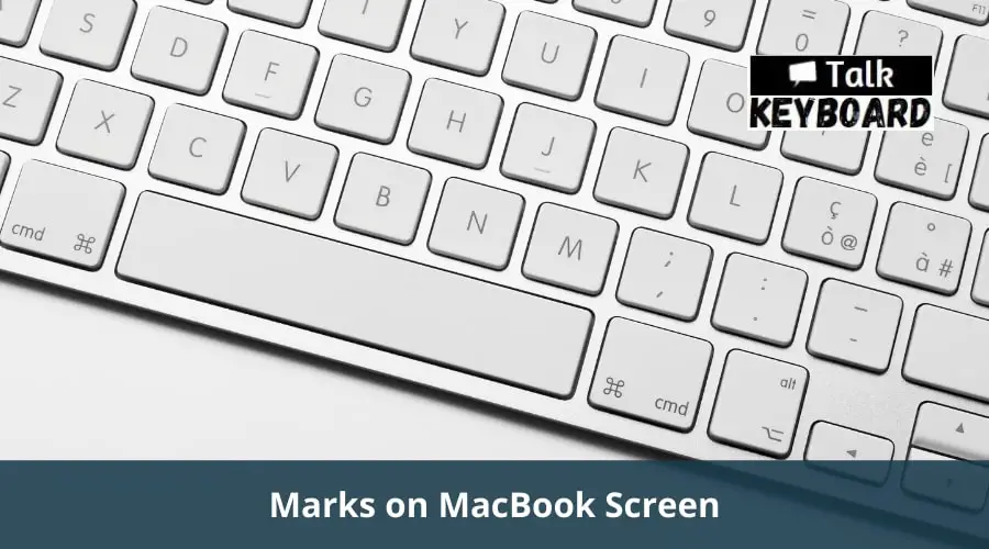 MacBook Screen from Keyboard 