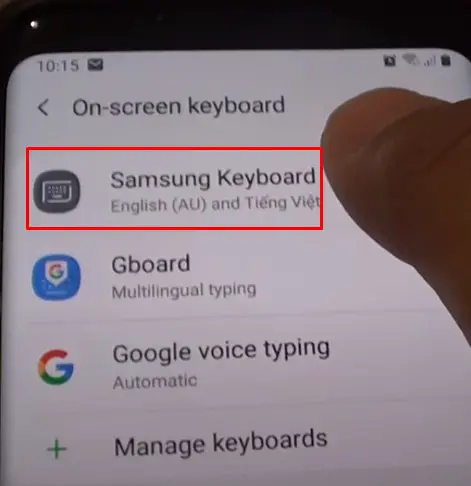 Samsung Keyboard