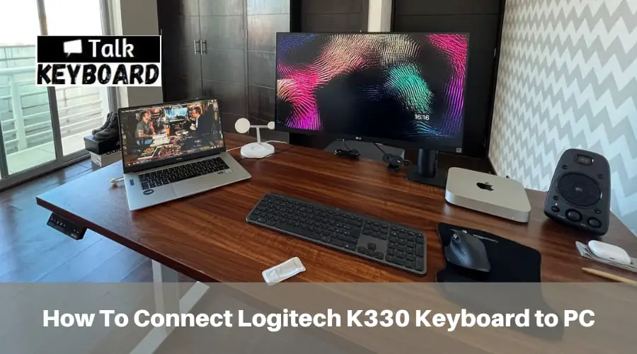 Connect Logitech K330 Keyboard