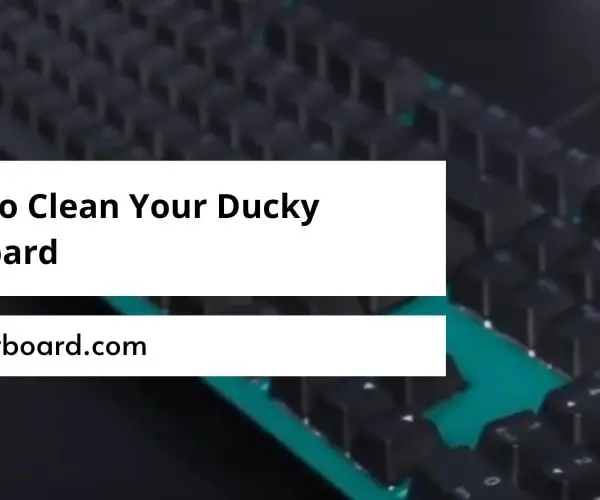 How to Clean Your Ducky Keyboard