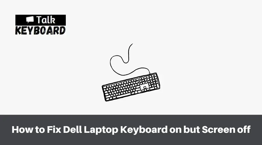 How to Fix Dell Laptop Keyboard on but Screen off