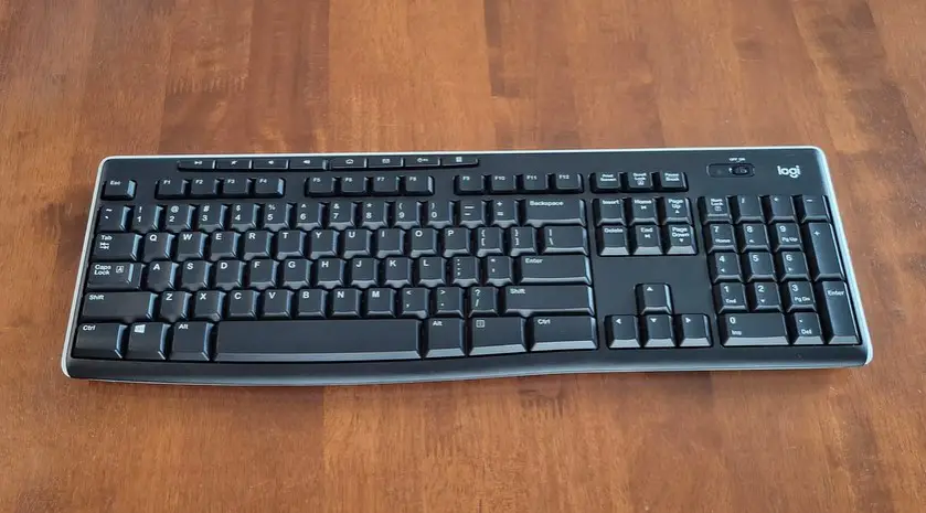 Logitech wireless keyboard K270
