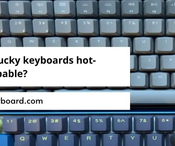Are Ducky keyboards hot-swappable