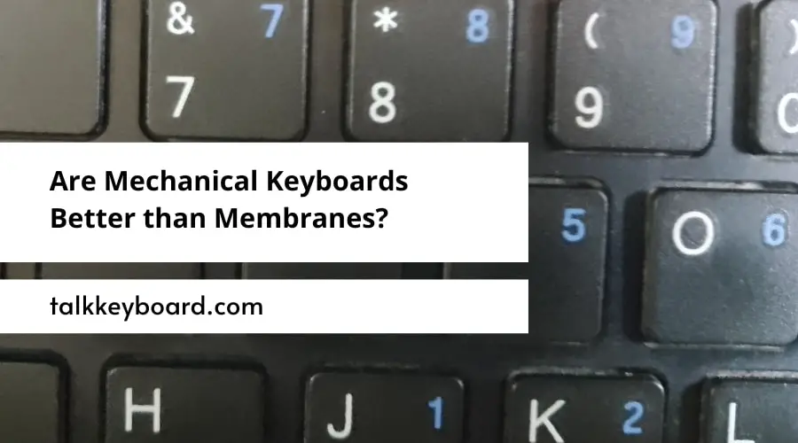 Are Mechanical Keyboards Better than Membranes?