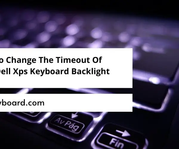 Dell Xps Keyboard Backlight