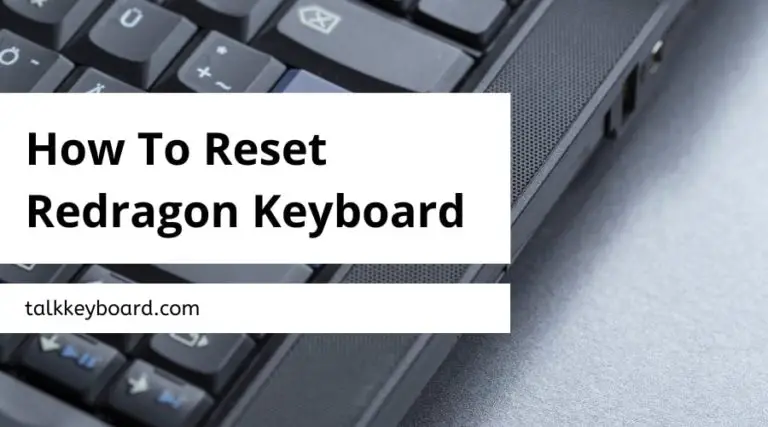 How To Reset Redragon Keyboard