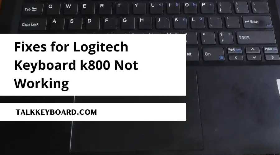Logitech Keyboard k800 Not Working