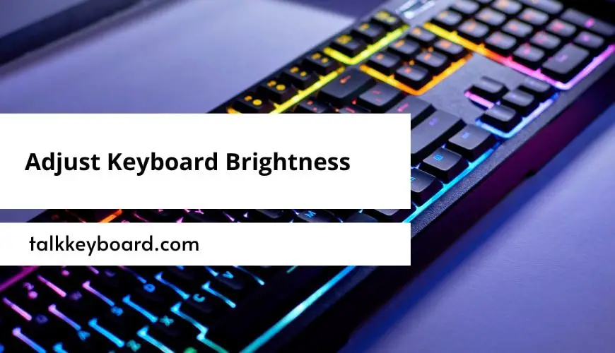 Keyboard Brightness