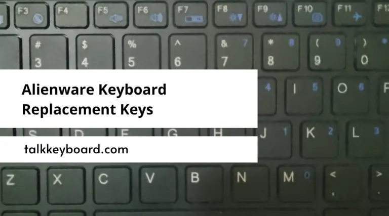 Alienware Keyboard Replacement Keys