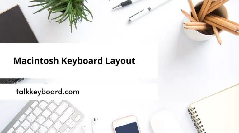 Macintosh Keyboard Layout