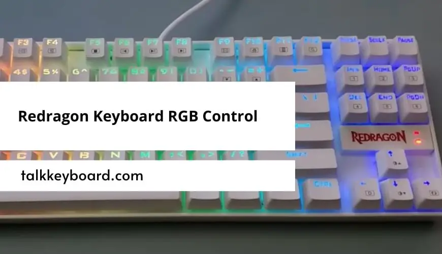 Redragon Keyboard RGB Control